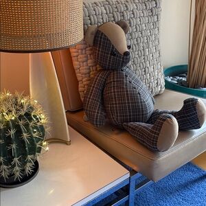 Banana Republic RARE Plaid Memory Bear collectable